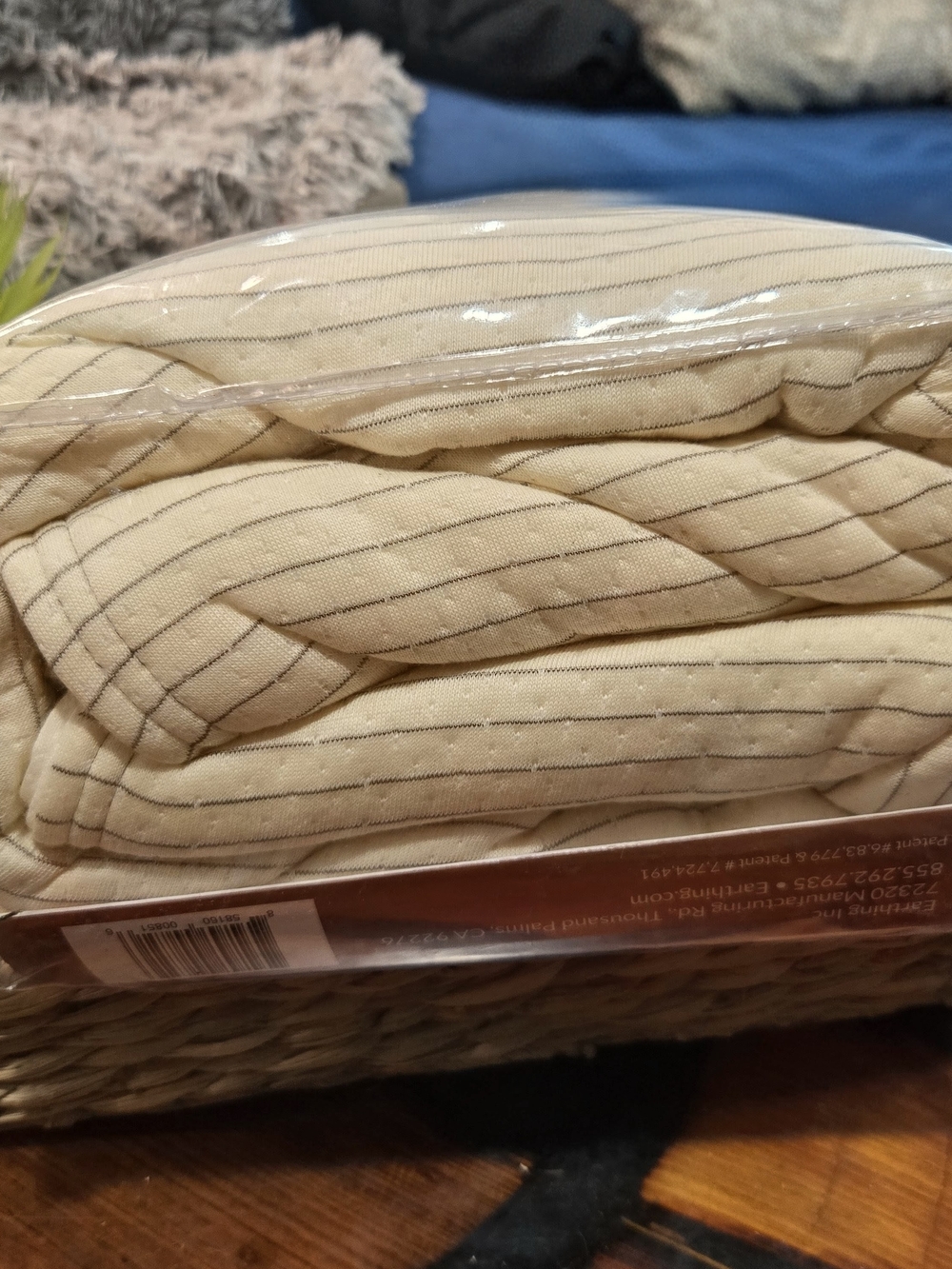 NIB Earthing Grounding Throw Kit Blanket Clint Ober - Picture 5 of 8